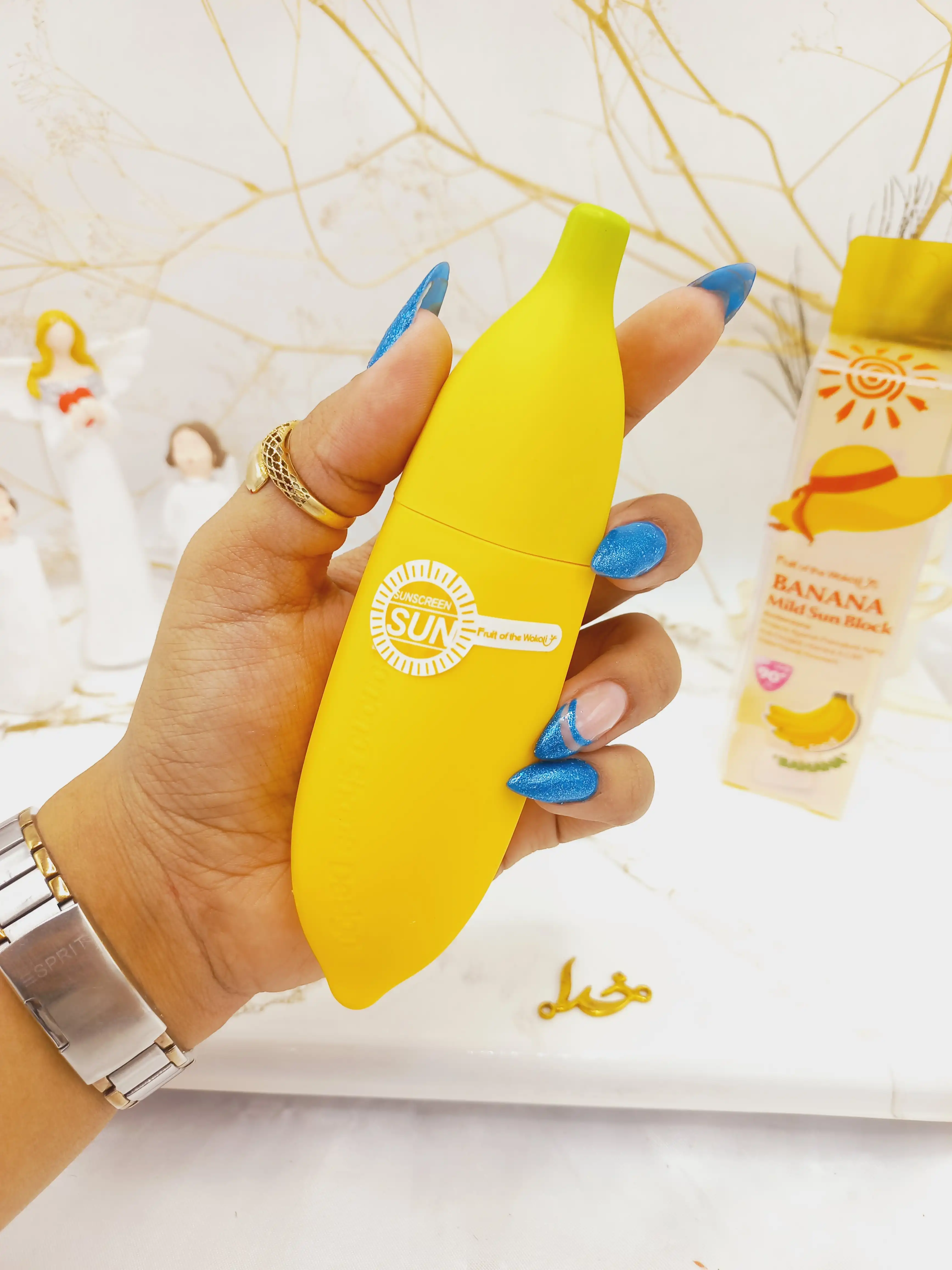 ضد آفتاب SPF90 مدل موز حجم 80 میل وکالی کد WKL328