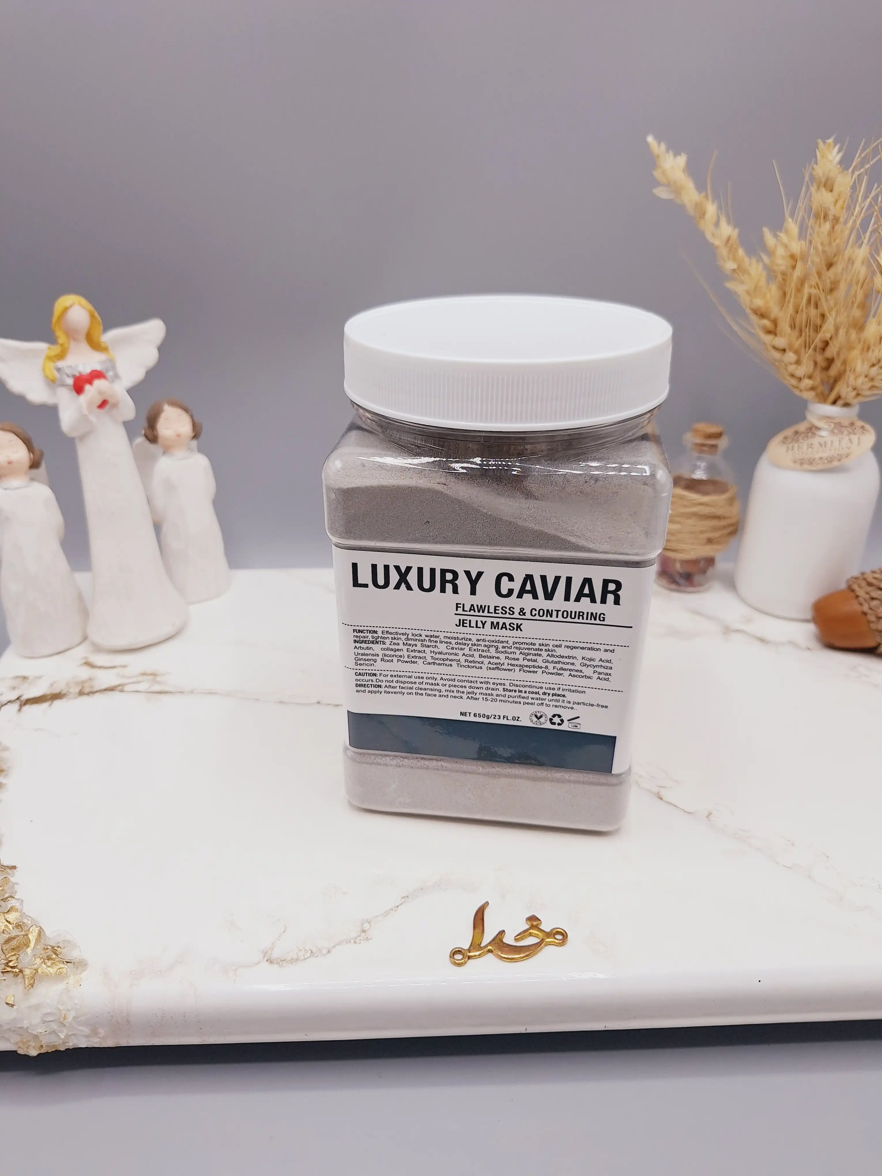 ماسک هیدروژلی خاویار 650 گرمی LUXURY CAVIAR ساخت چین