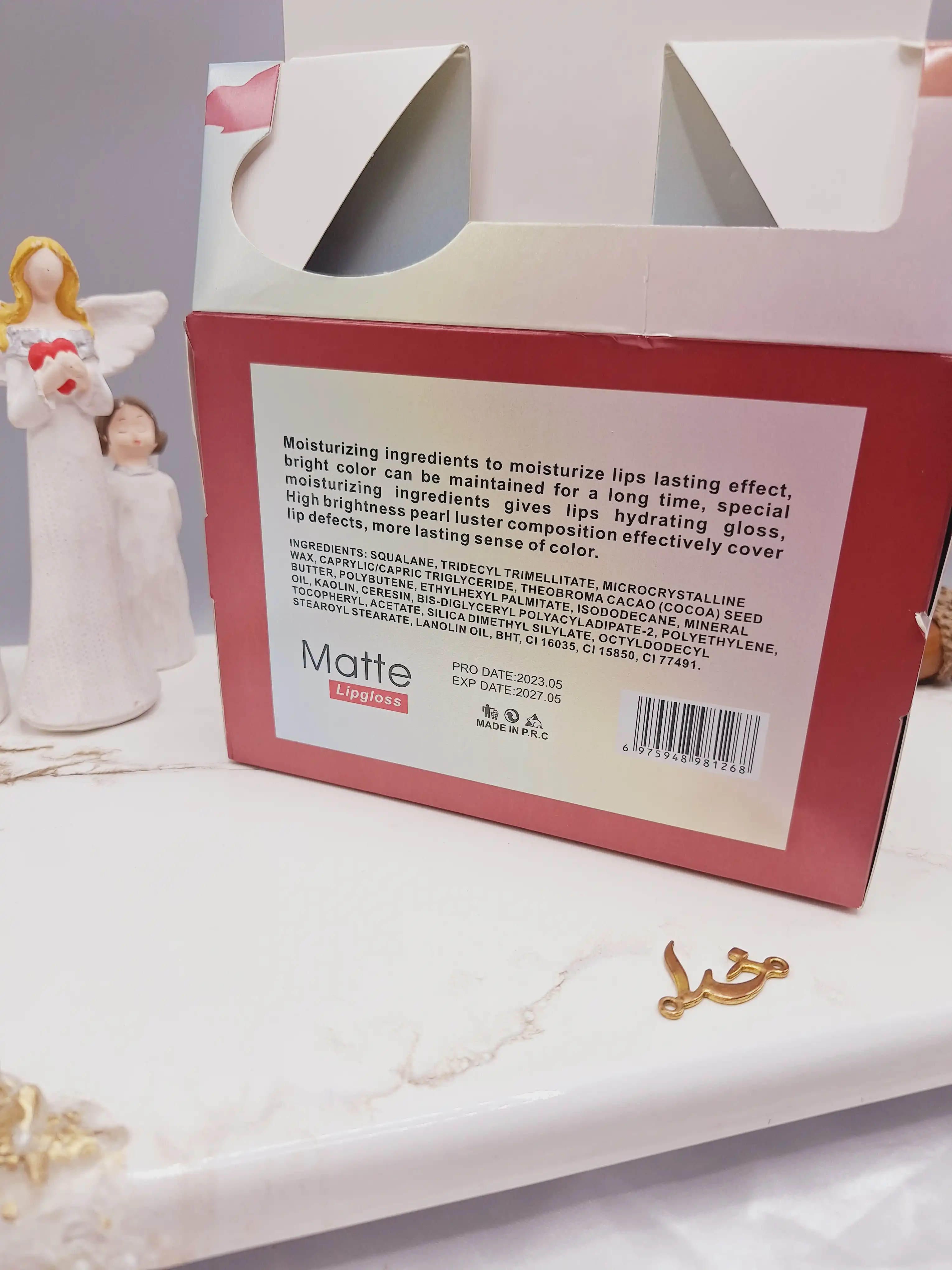 پک رژ لب مایع 6 عددی برند رومانتیک مات ROMANTIC MATTE کد RY _1268