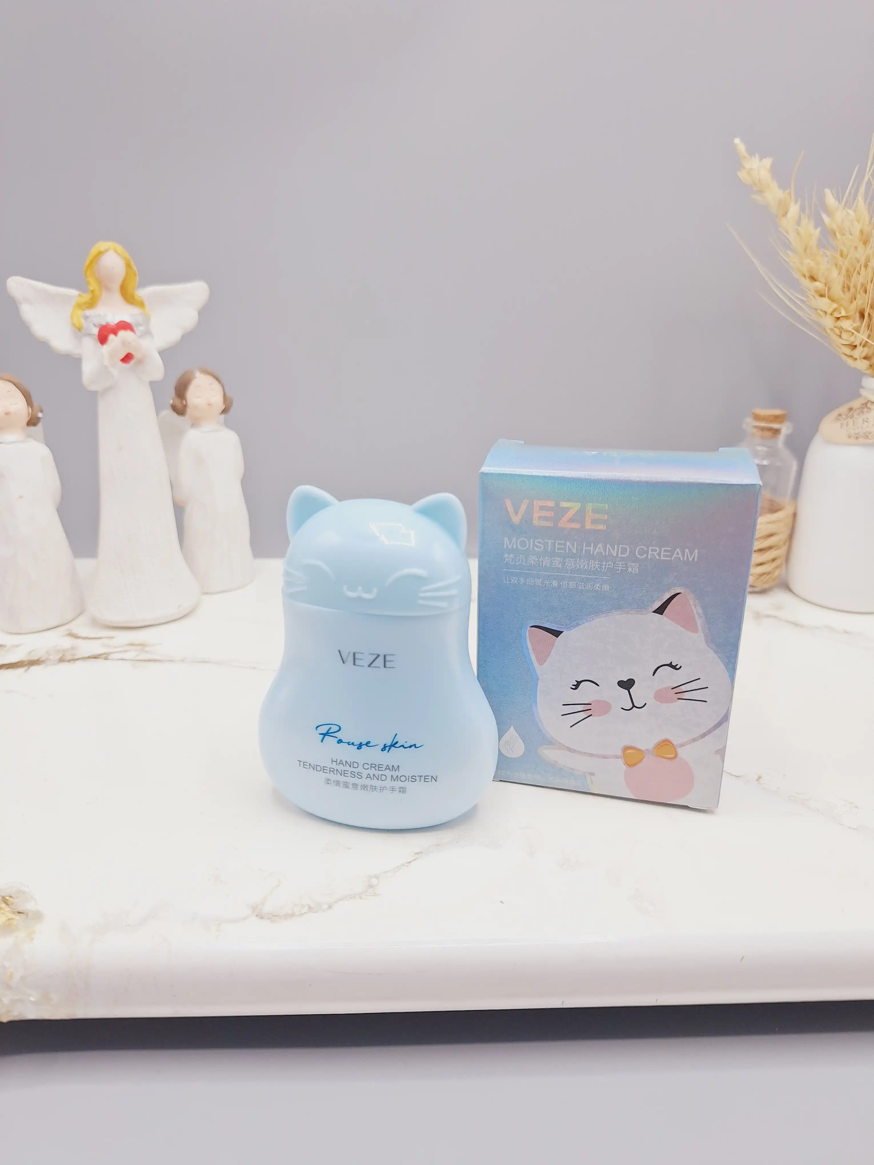 کرم و آبرسان دست طرح گربه برند VEZE کد FZ78358