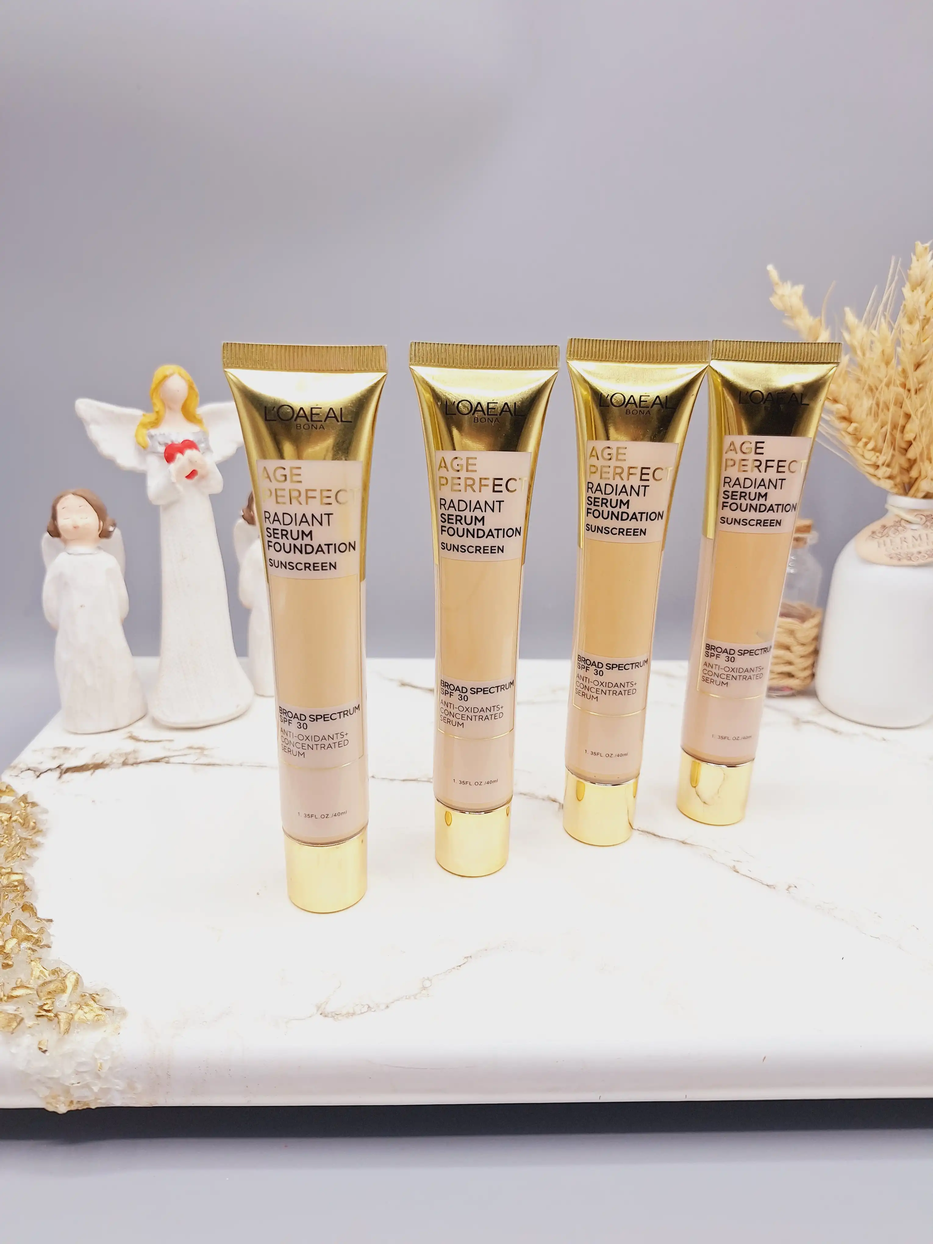 کرم پودر سرمی ضد چروک لورآل L'Oreal حجم 40 میل کد 5270