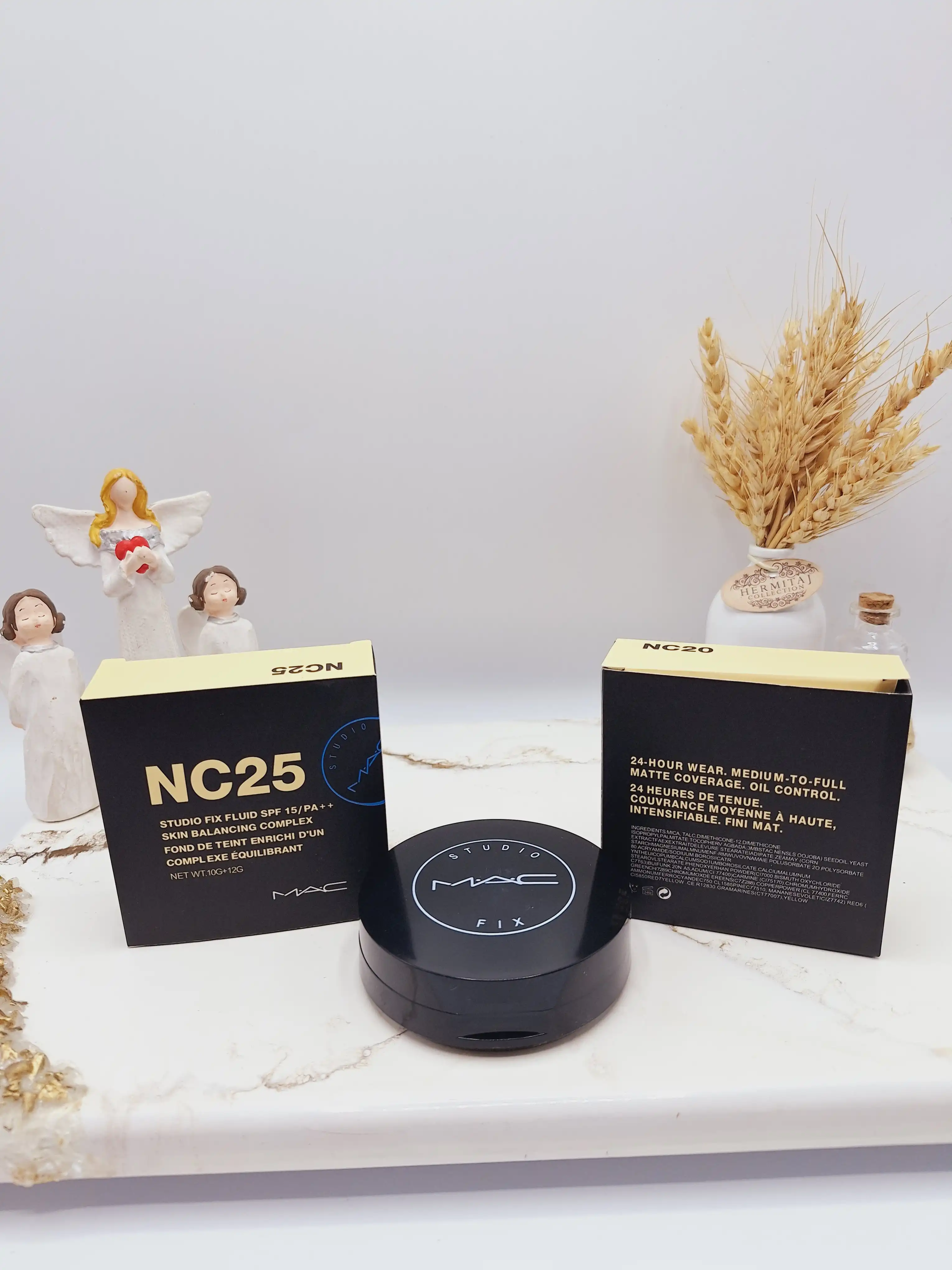 پنکک دو طبقه مک سری NC استدیو فیکس حاوی SPF15 کد 0029