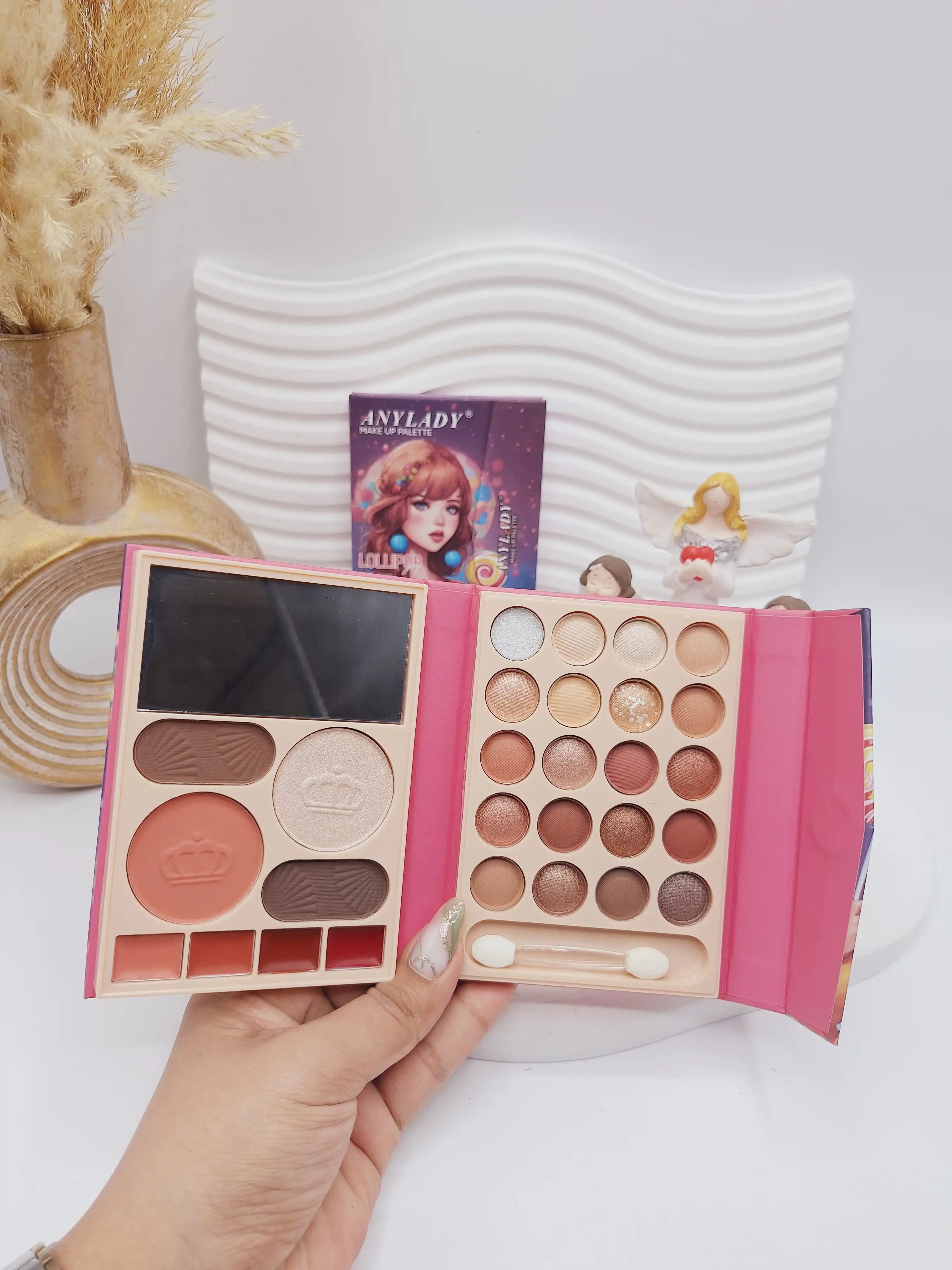 پالت سایه آنالیدی طرح دختر آبنباتی کد 8624FA