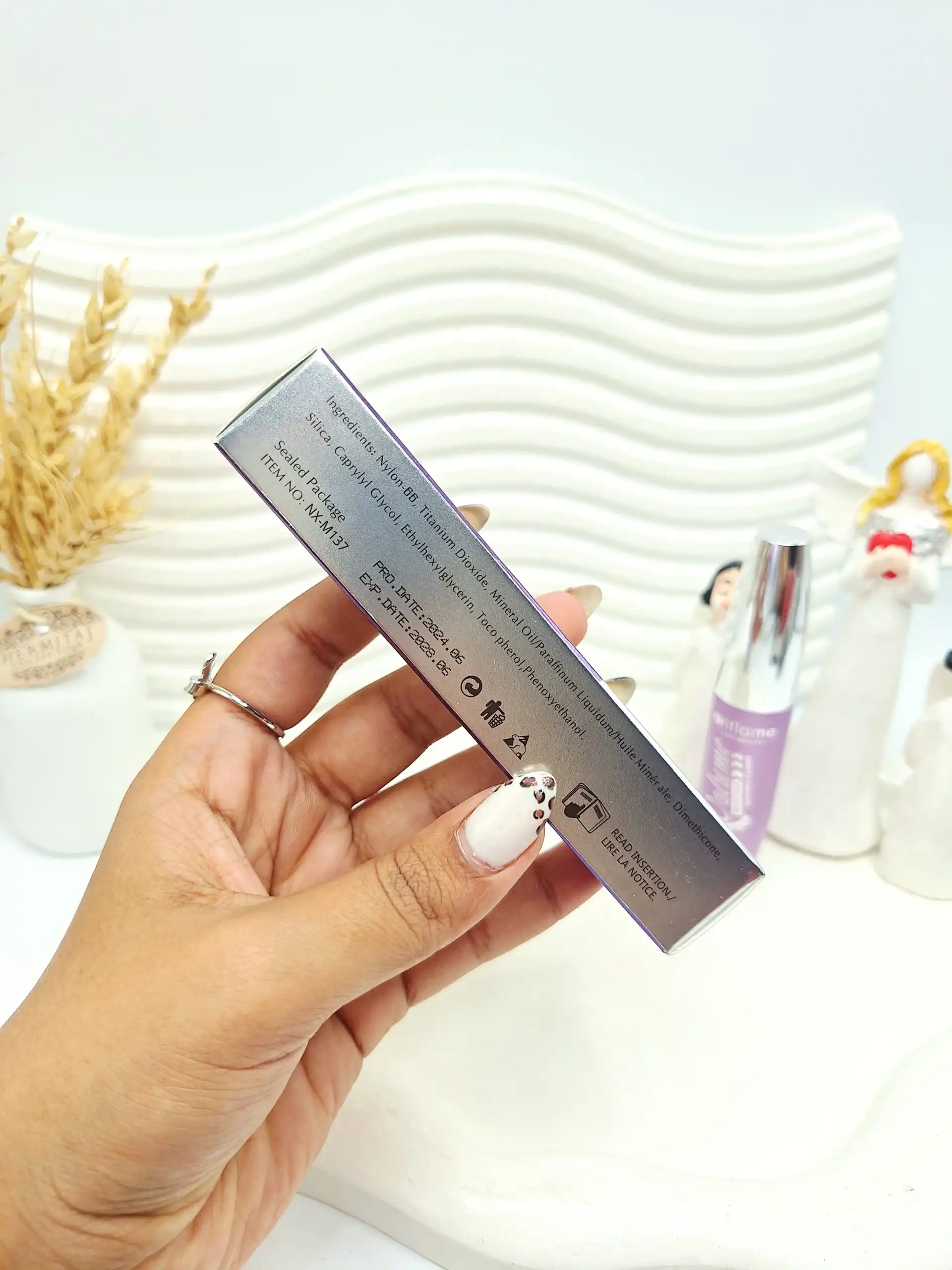 ریمل پوکه فلزی اوریفلیم بنفش Oriflame کد 2897