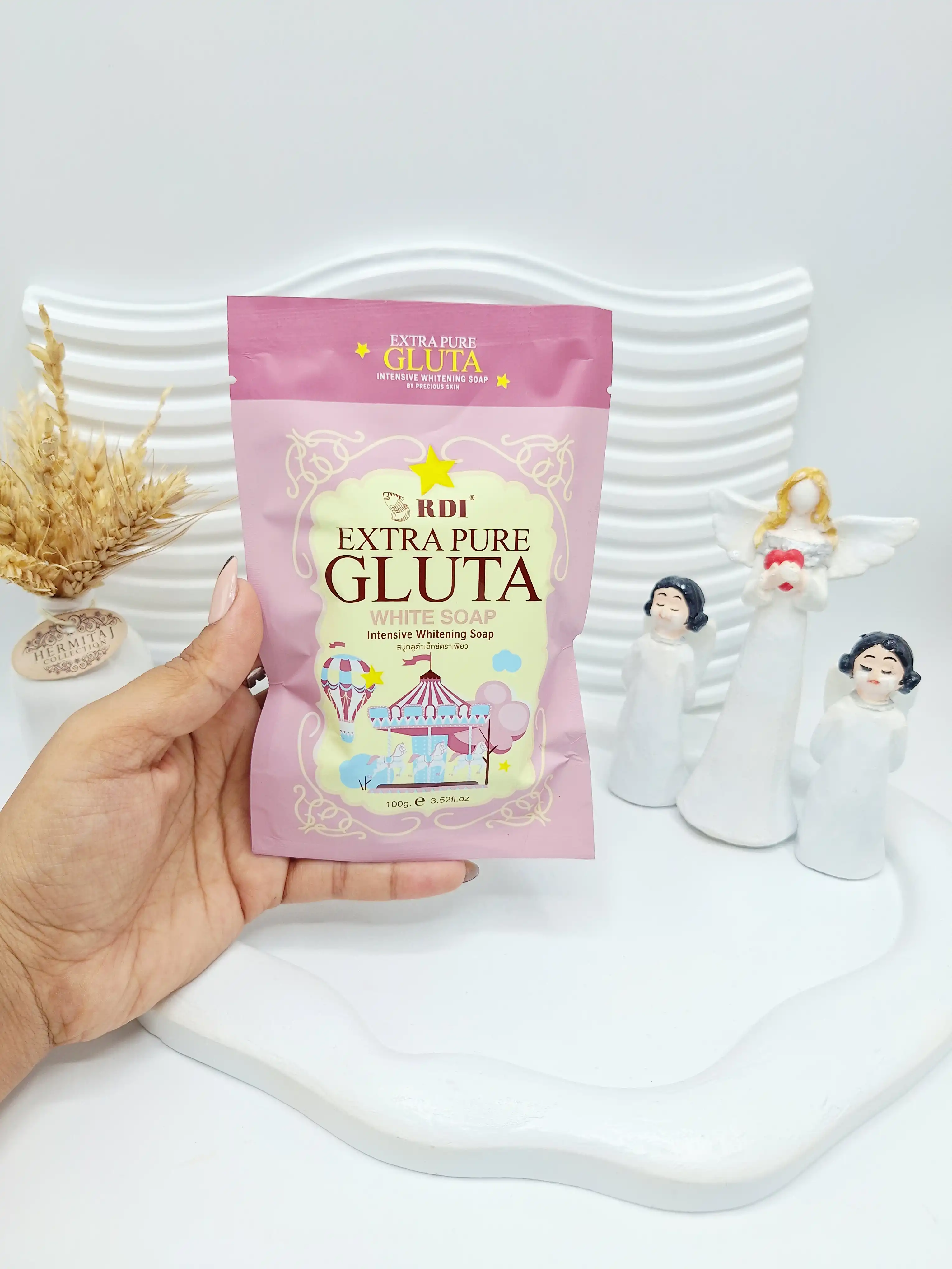 صابون سفید کننده گلوتا اصل حجم 100 میل برند GLUTA کد 7536
